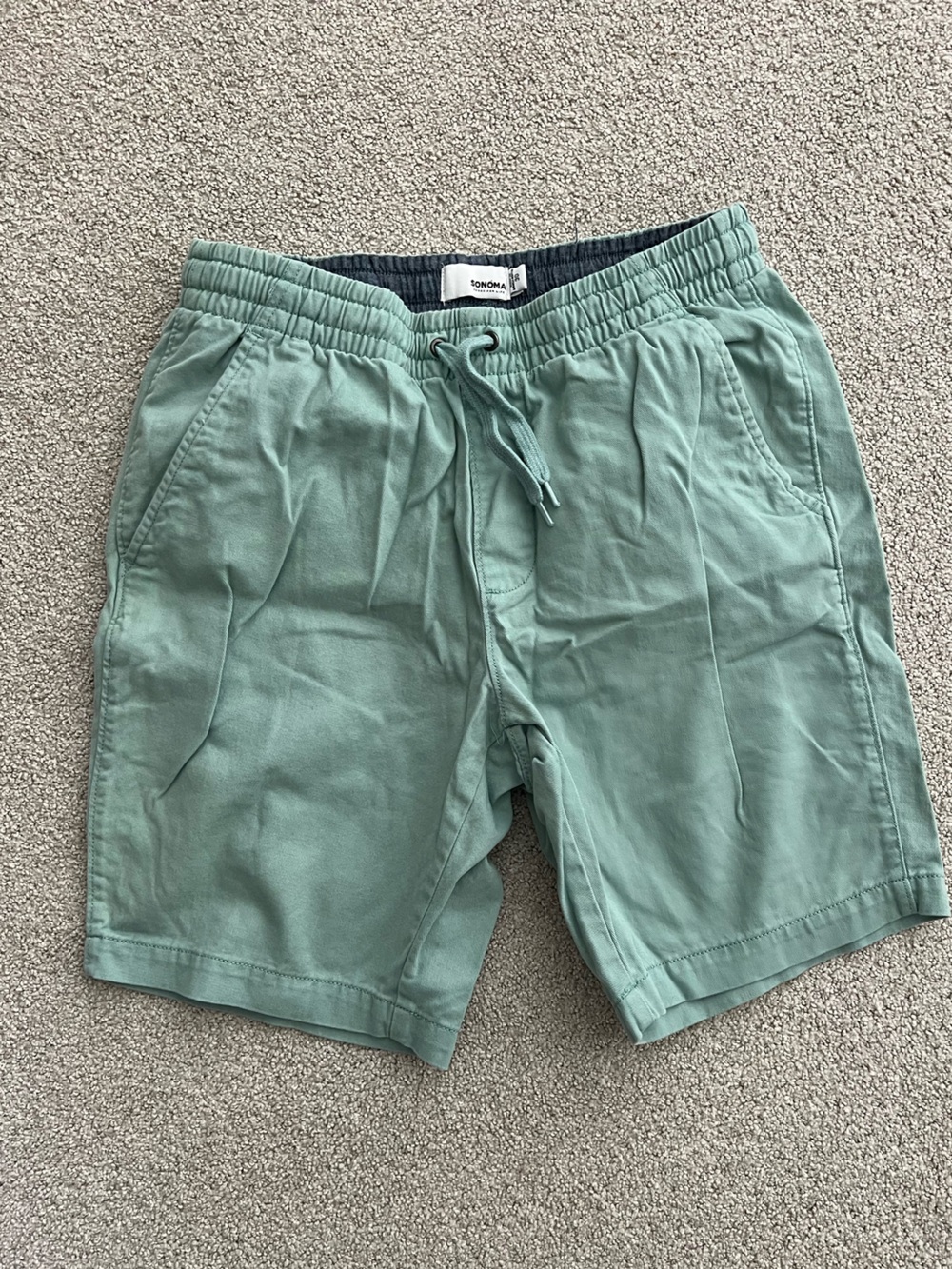Sonoma Men's Pull on Shorts Sage Green